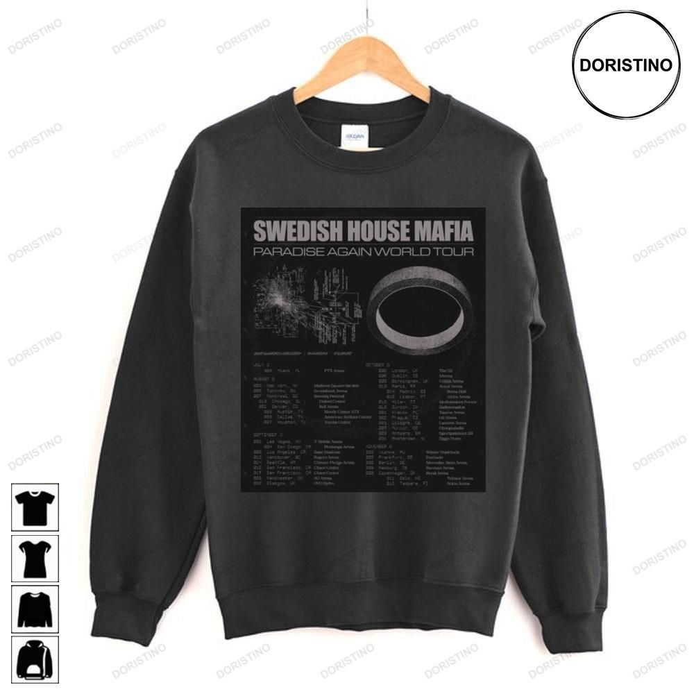 Swedish House Mafia Paradise Again World Awesome Shirts